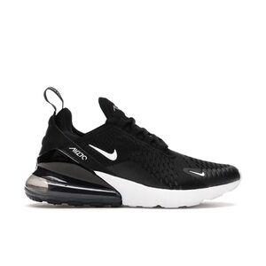 Nike Black And White Kid's Air Max 270 Sneaker